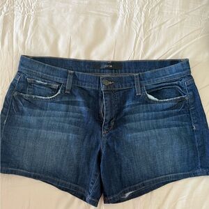 Joe's Jeans Dark Blue Jean Shorts